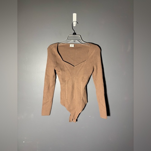 Abercrombie & Fitch Sweetheart Corset Bodysuit Size Medium - Picture 2 of 4